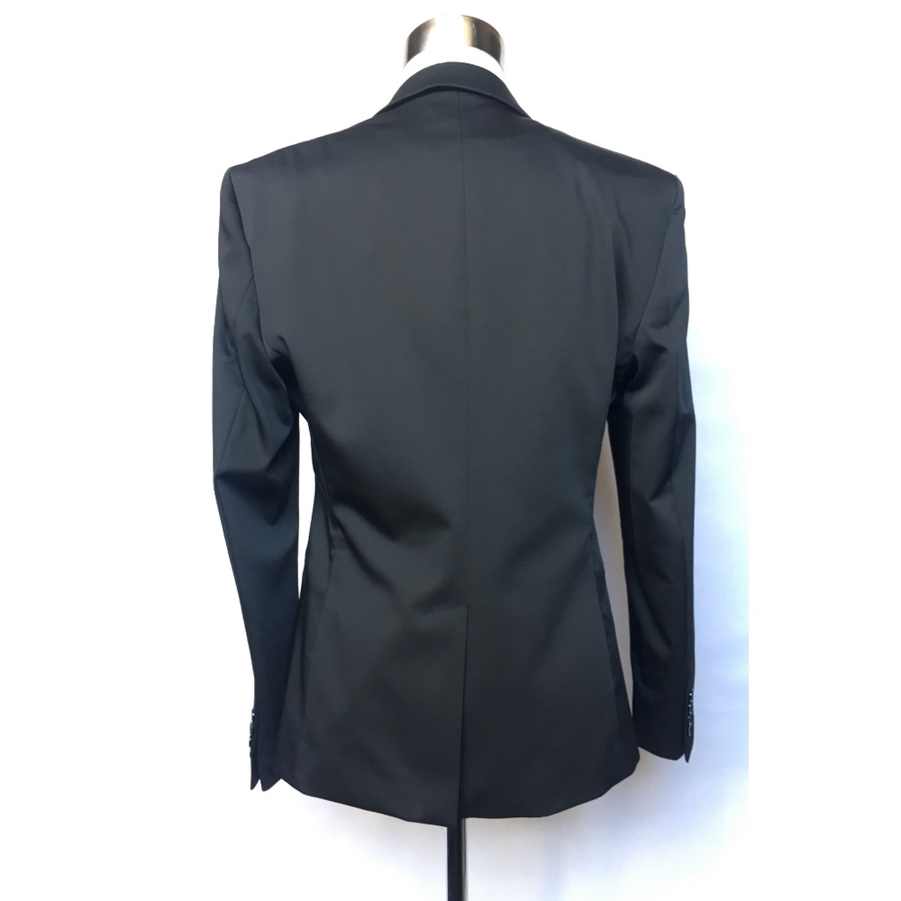 Zara Mens Black Super Skinny Fit Blazer - Picture 4 of 8